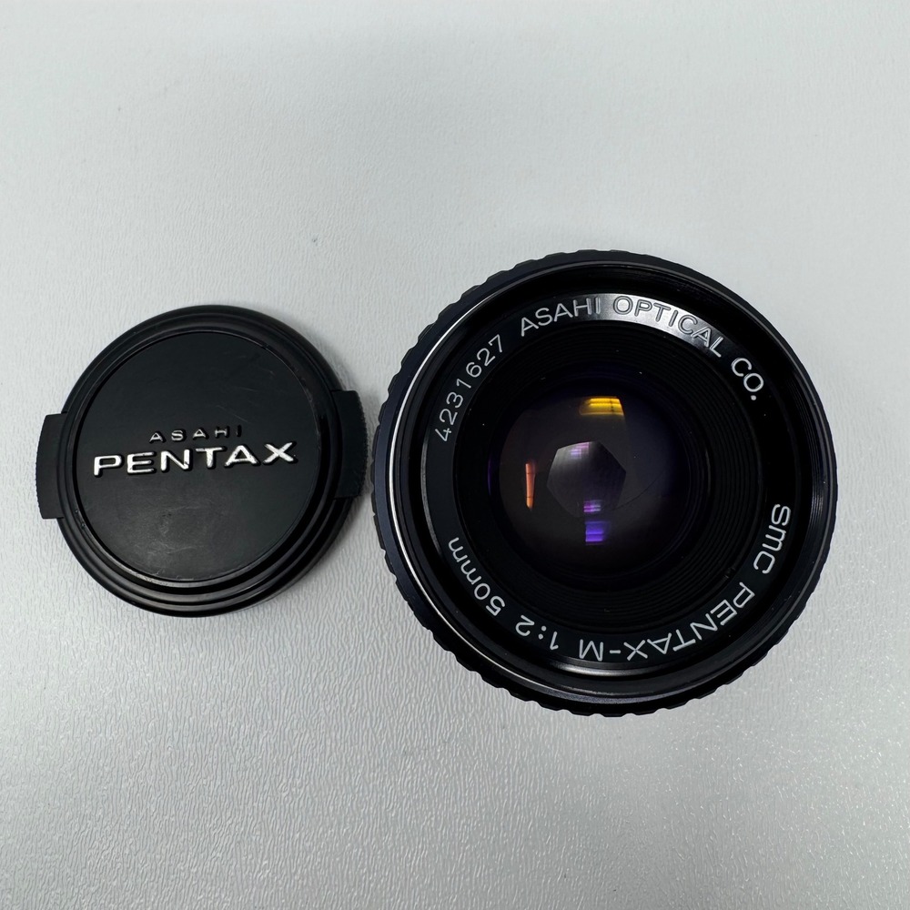 Asahi Pentax SMC Pentax-M 50mm f2 Manual Focus Prime Lens K Mount
